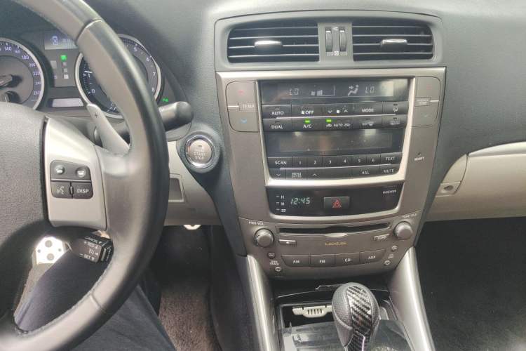 Used Lexus IS 2011 250 Sport Edition Audio And AC Panel
