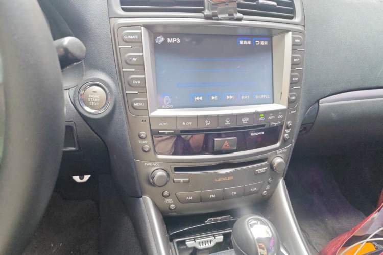 Used Lexus IS 2011 250 Sport Edition Audio And AC Panel
