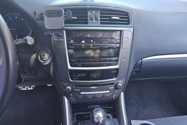 Used Lexus IS 2011 250 Sport Edition Audio And AC Panel
