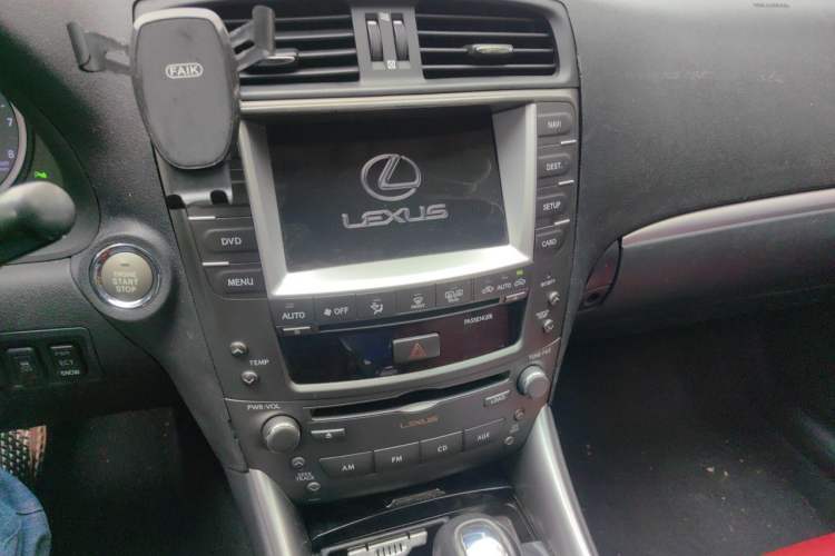 Used Lexus IS 2011 250 Sport Edition Audio And AC Panel