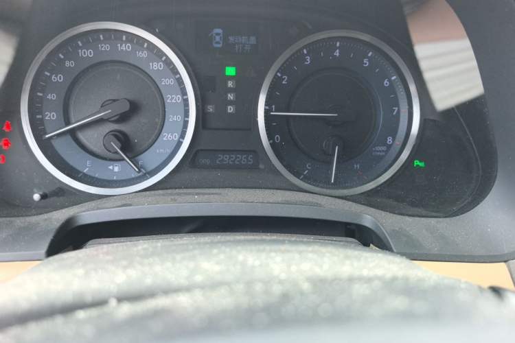 Used Lexus IS 2011 250 Sport Edition Odometer Close Up