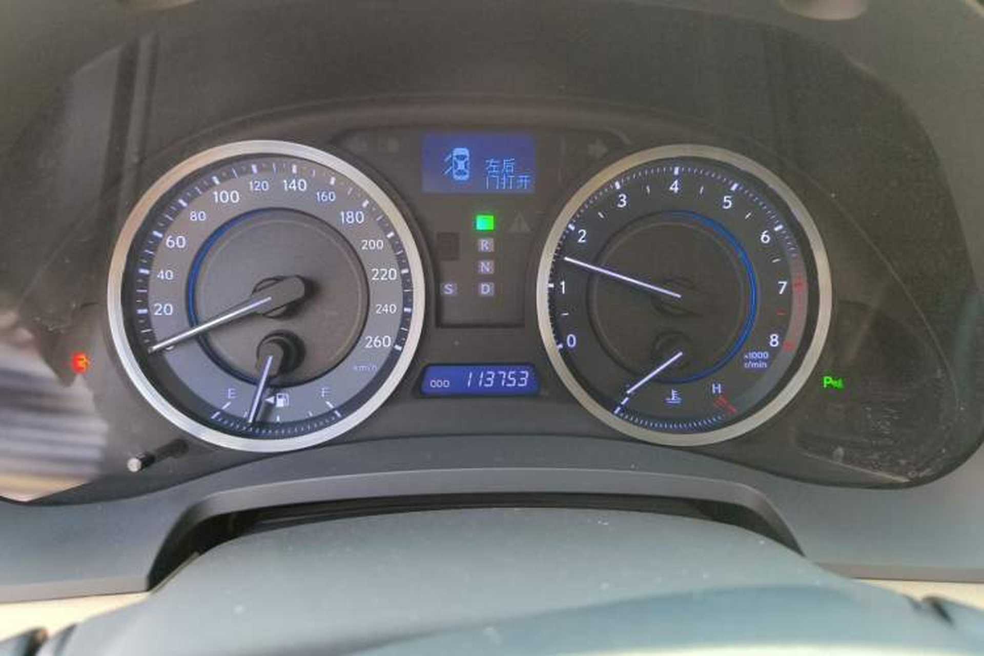 Used Lexus IS 2011 250 Sport Edition Odometer Close Up
