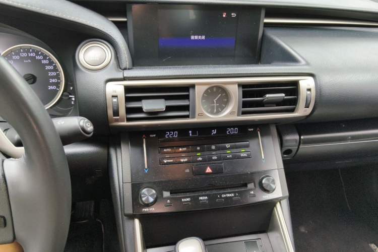 Used Lexus IS 2013 250 FENGSHANG Edition Audio And AC Panel