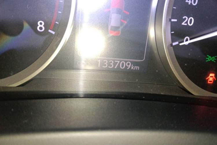 Used Lexus IS 2013 250 Leading Edition Odometer Close Up