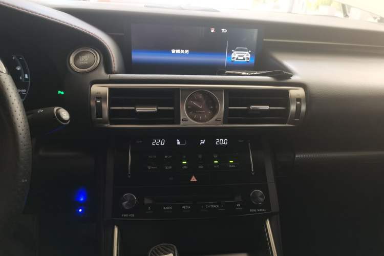 Used Lexus IS 2013 250 F SPORT Audio And AC Panel