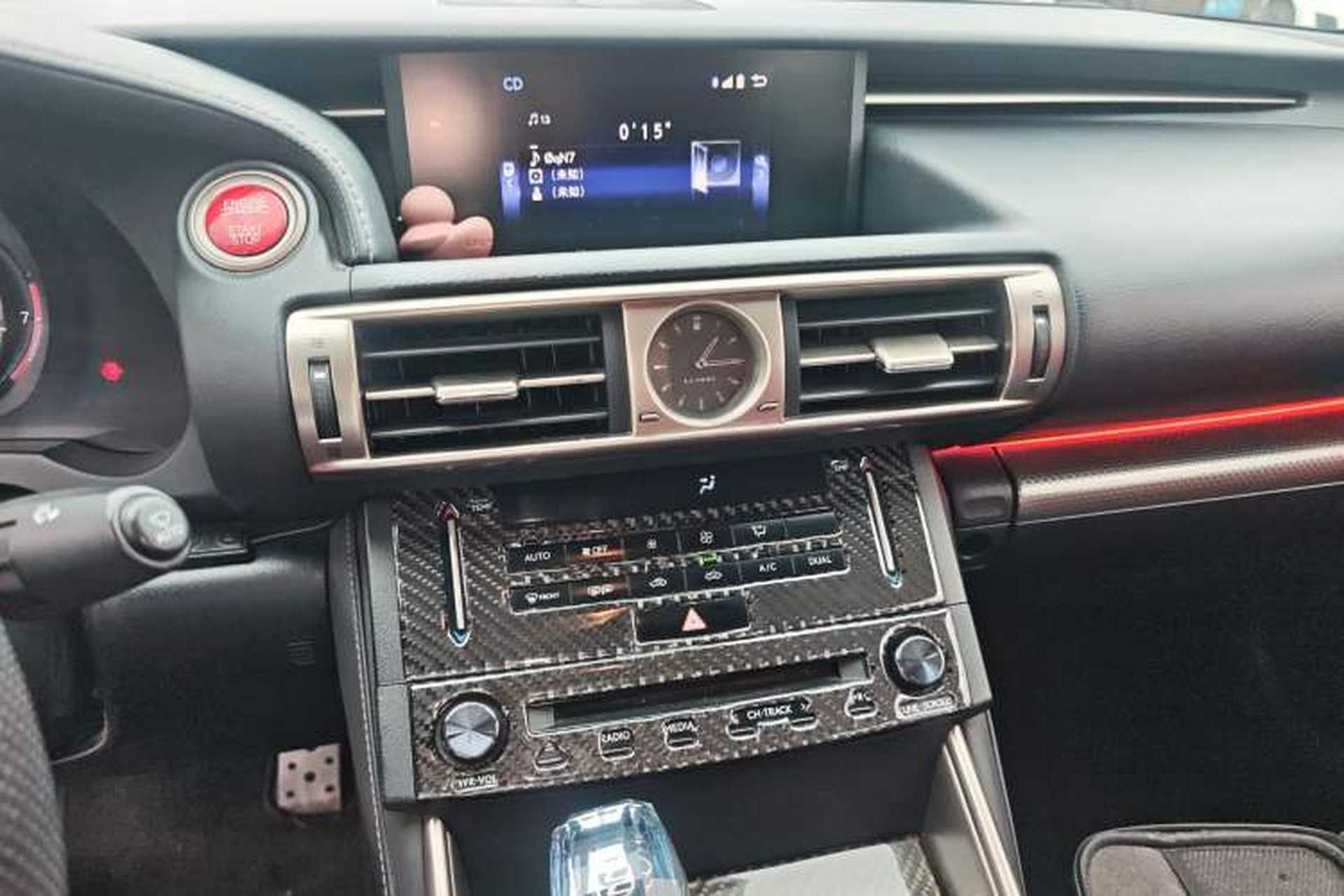Used Lexus IS 2013 250 F SPORT Audio And AC Panel