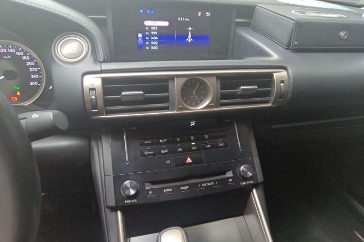 Used Lexus IS 2013 250 Leading Edition Audio And AC Panel