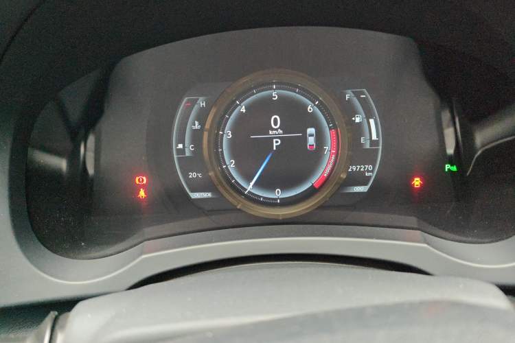 Used Lexus IS 2013 250 F SPORT Odometer Close Up