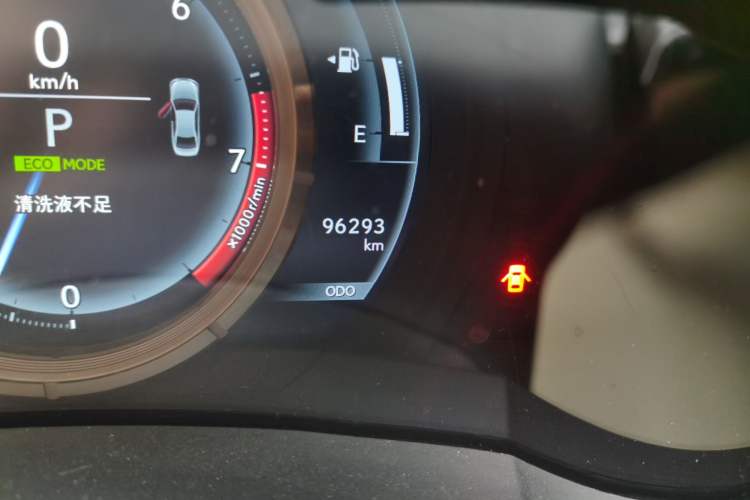 Used Lexus IS 2013 250 F SPORT Odometer Close Up
