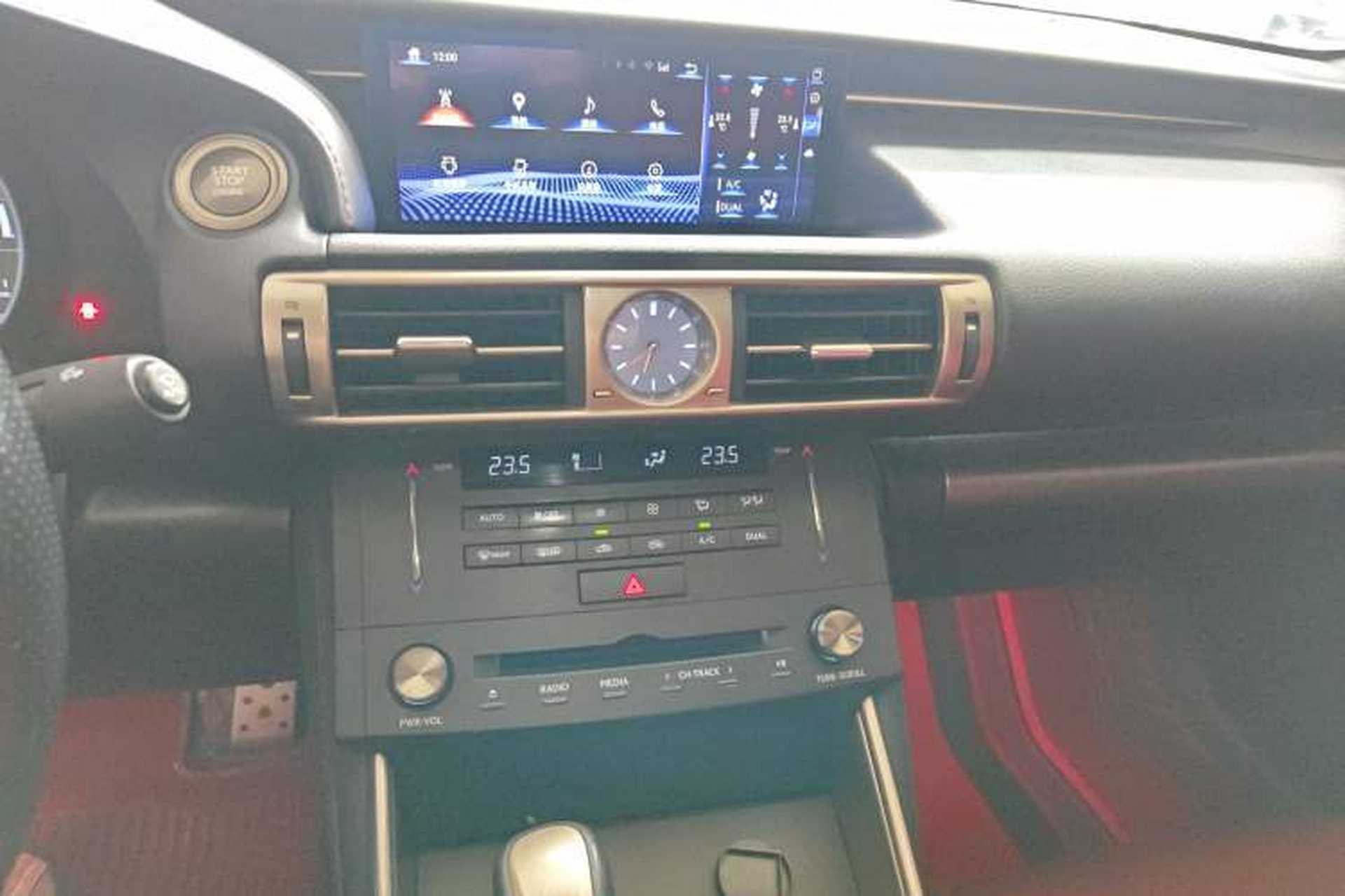 Used Lexus IS 2015 200t F SPORT Audio And AC Panel