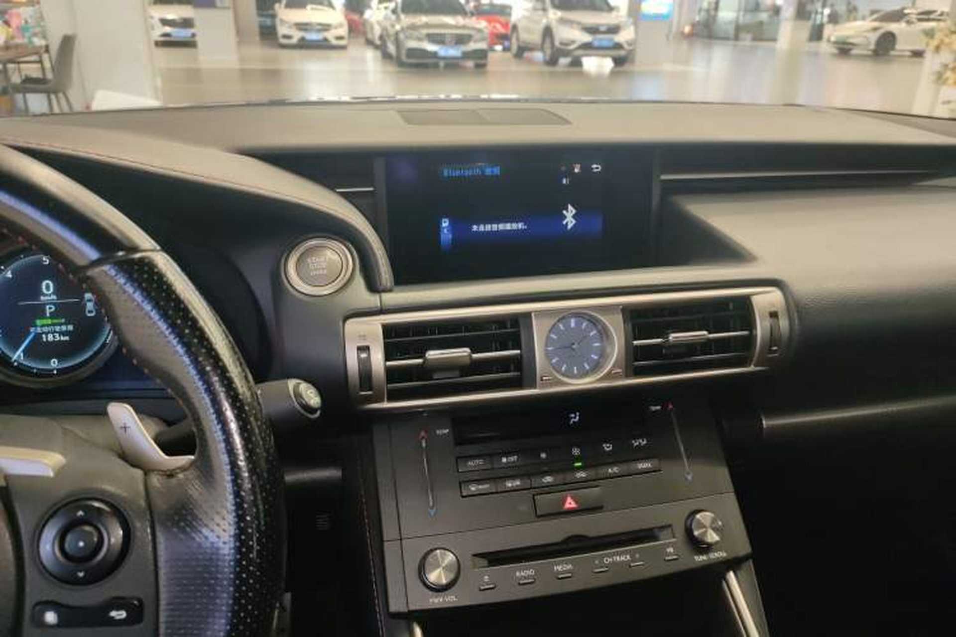 Used Lexus IS 2015 200t F SPORT Audio And AC Panel