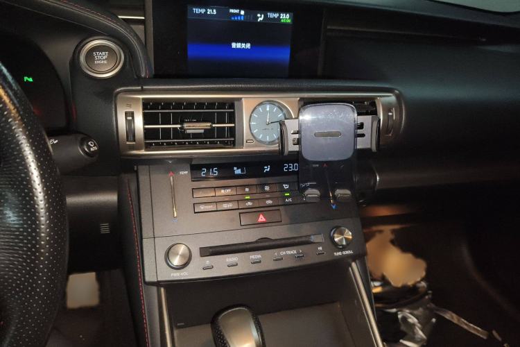 Used Lexus IS 2015 200t F SPORT Audio And AC Panel