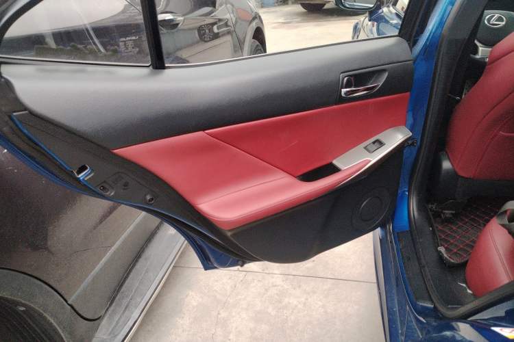 Used Lexus IS 2015 200t F SPORT Left Rear Door Interior