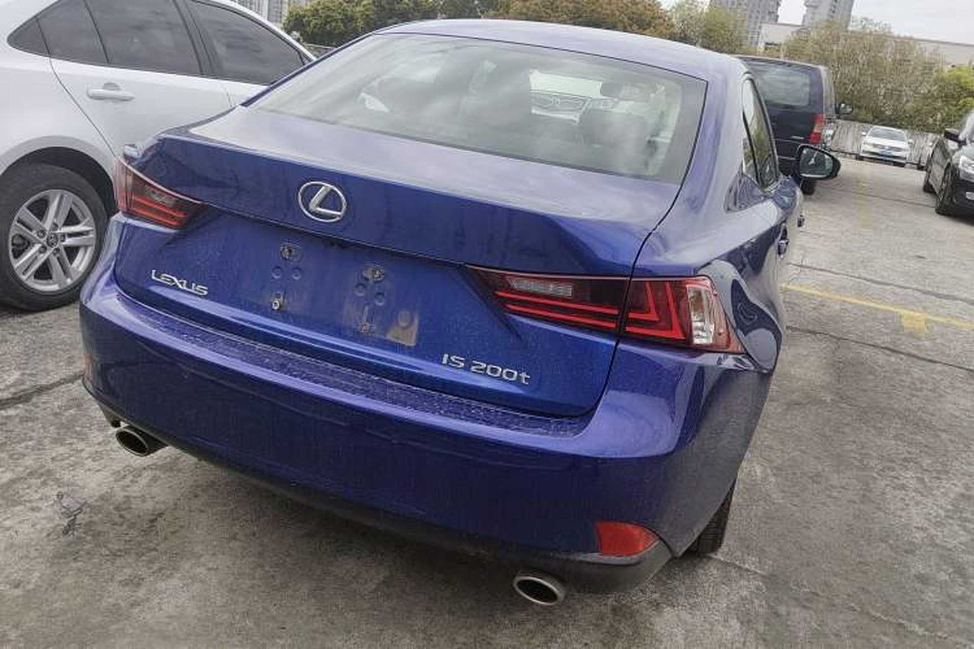 Used Lexus IS 2015 200t F SPORT Rear