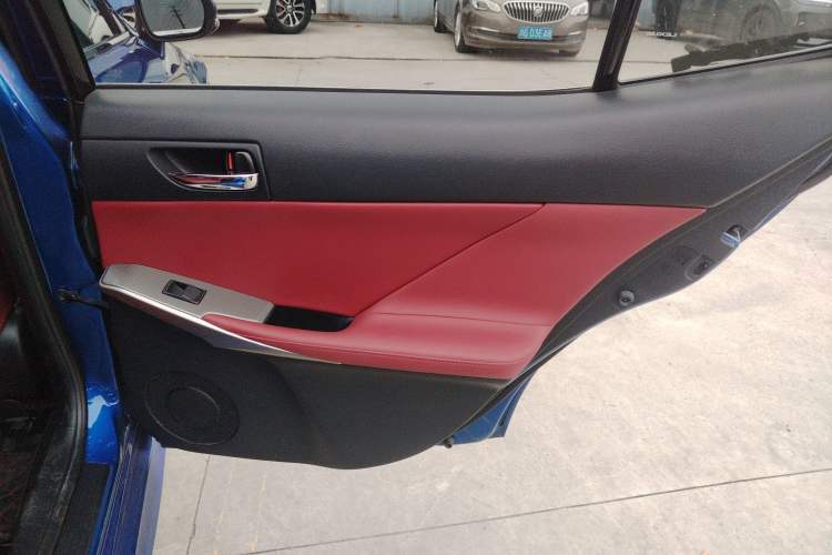Used Lexus IS 2015 200t F SPORT Right Rear Door Interior
