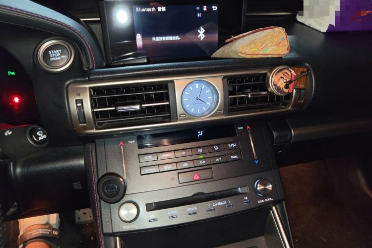 Used Lexus IS 2015 200t F SPORT Audio And AC Panel