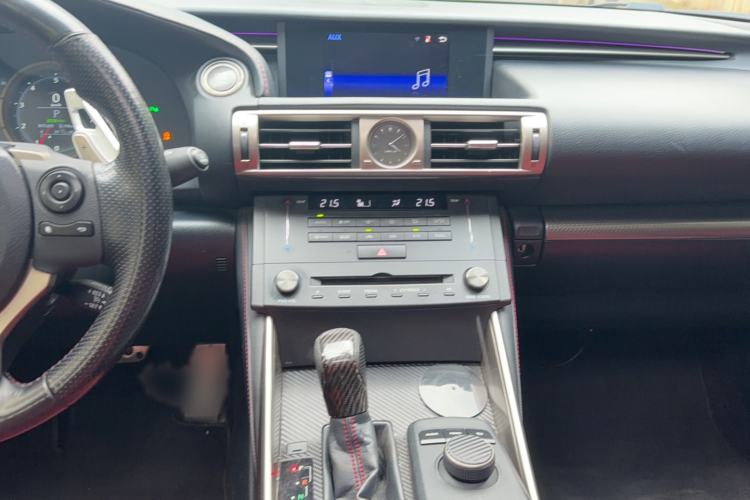 Used Lexus IS 2015 200t F SPORT Audio And AC Panel