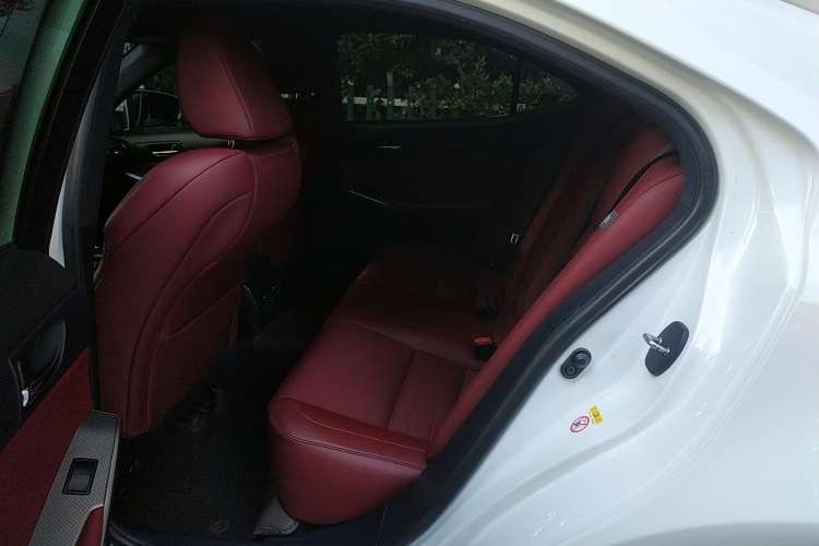 Used Lexus IS 2015 200t F SPORT Left Rear Seat