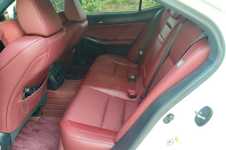 Used Lexus IS 2015 200t F SPORT Left Rear Seat