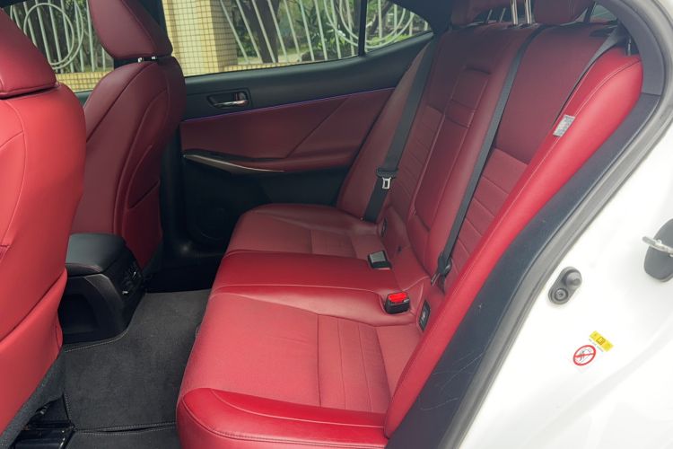 Used Lexus IS 2015 200t F SPORT Left Rear Seat