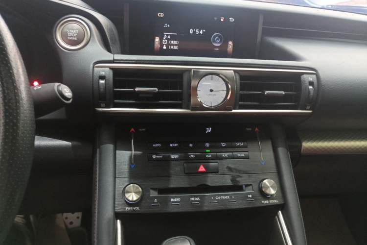Used Lexus IS 2017 300 F SPORT Edition Audio And AC Panel