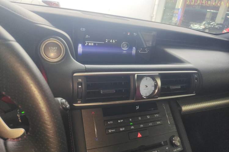 Used Lexus IS 2017 300 F SPORT Edition Audio And AC Panel