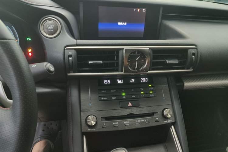 Used Lexus IS 2017 300 F SPORT Edition Audio And AC Panel