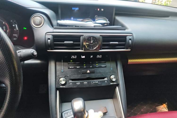 Used Lexus IS 2017 300 F SPORT Edition Audio And AC Panel