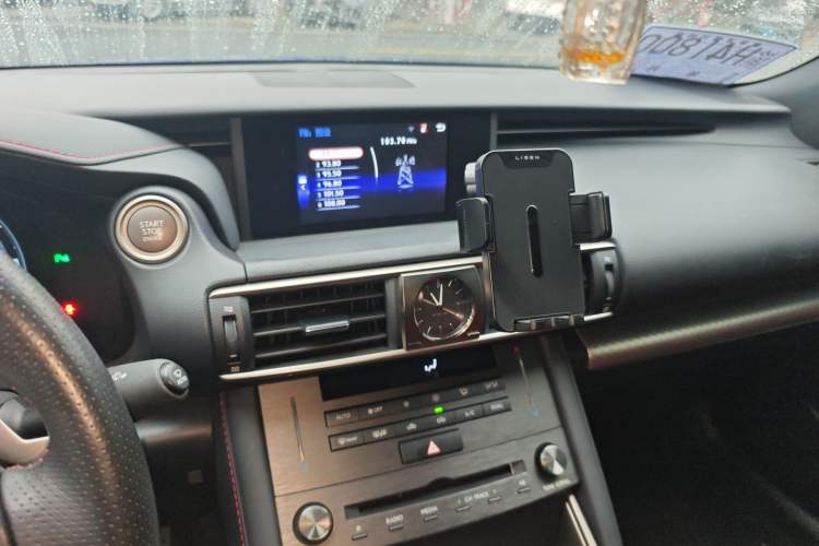Used Lexus IS 2017 300 F SPORT Edition Audio And AC Panel