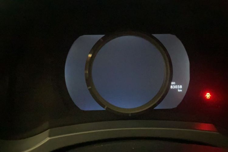 Used Lexus IS 2017 300 F SPORT Edition Odometer Close Up