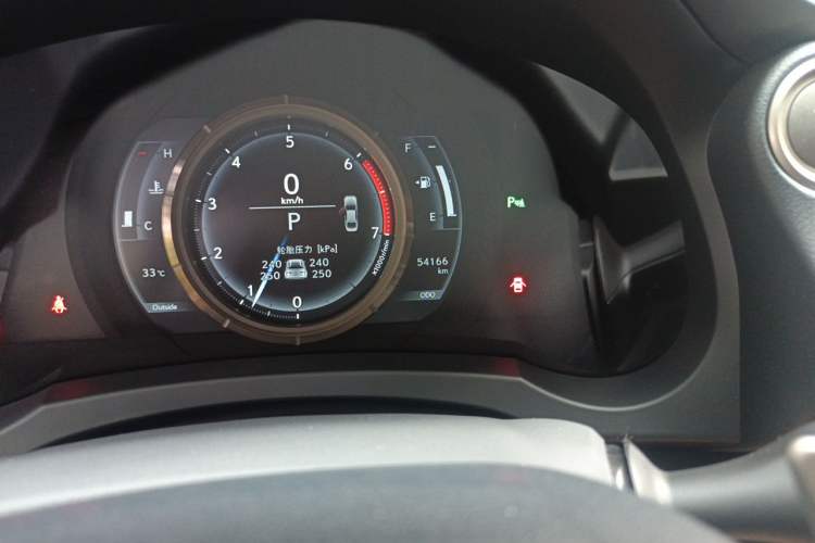 Used Lexus IS 2017 300 F SPORT Edition Odometer Close Up
