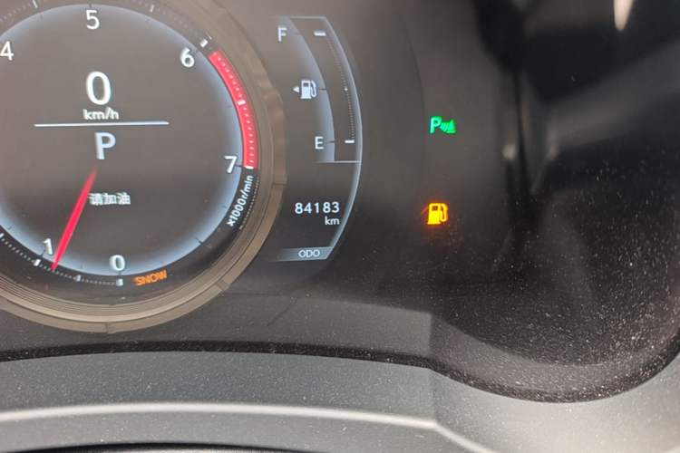 Used Lexus IS 2017 300 F SPORT Edition Odometer Close Up