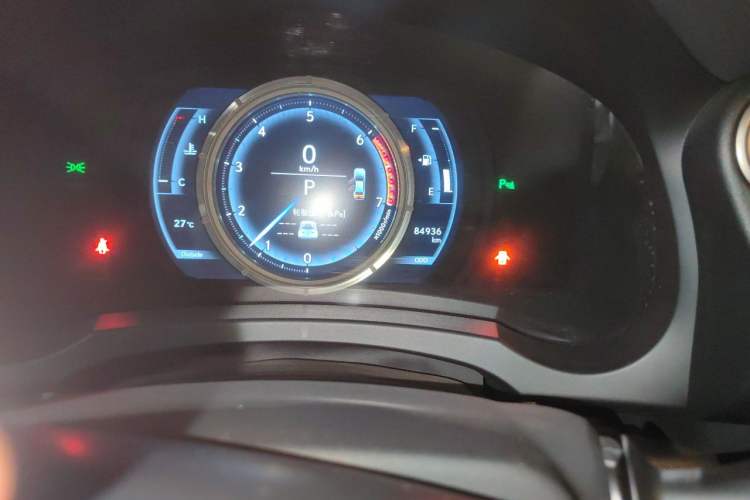Used Lexus IS 2017 300 F SPORT Edition Odometer Close Up