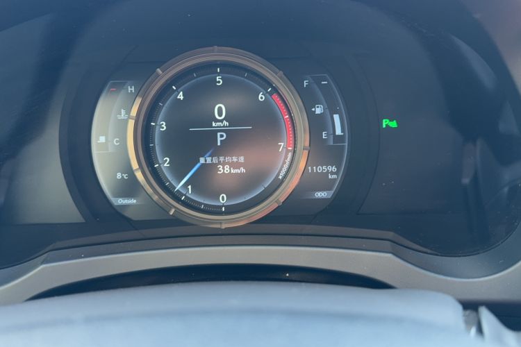 Used Lexus IS 2017 300 F SPORT Edition Odometer Close Up