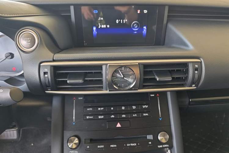 Used Lexus IS 2017 300 Leading Edition Audio And AC Panel
