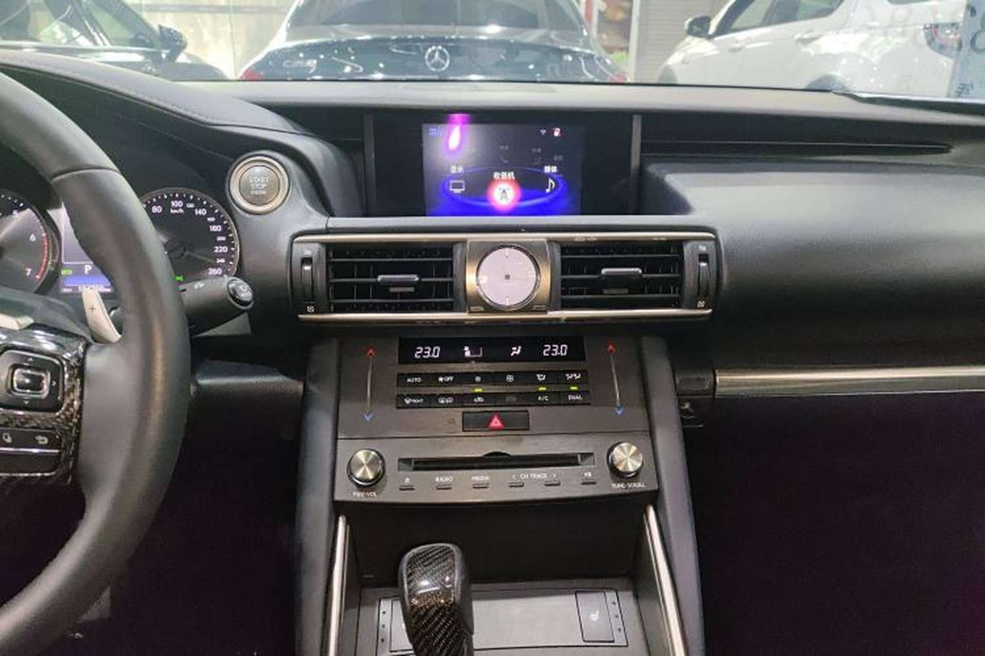 Used Lexus IS 2017 300 FENGSHANG Edition Audio And AC Panel
