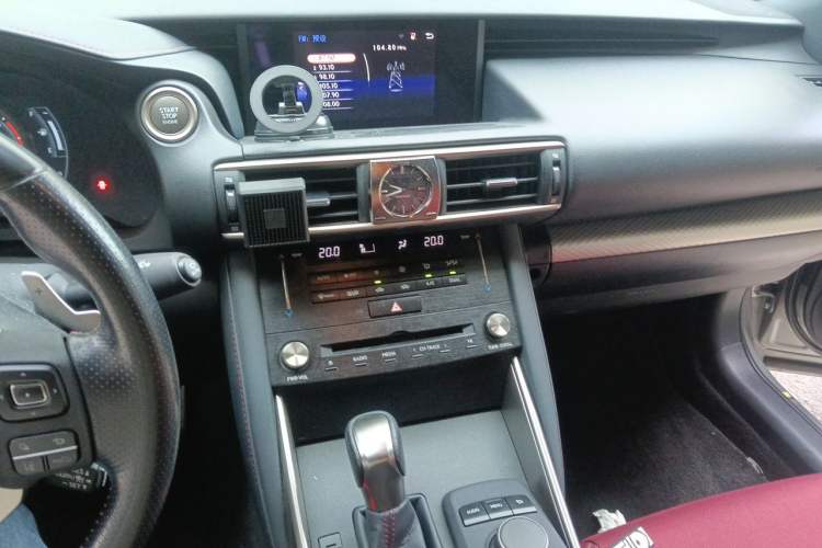 Used Lexus IS 2017 300 F SPORT Edition Audio And AC Panel