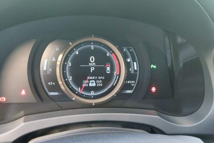 Used Lexus IS 2017 300 F SPORT Edition Instrument Cluster