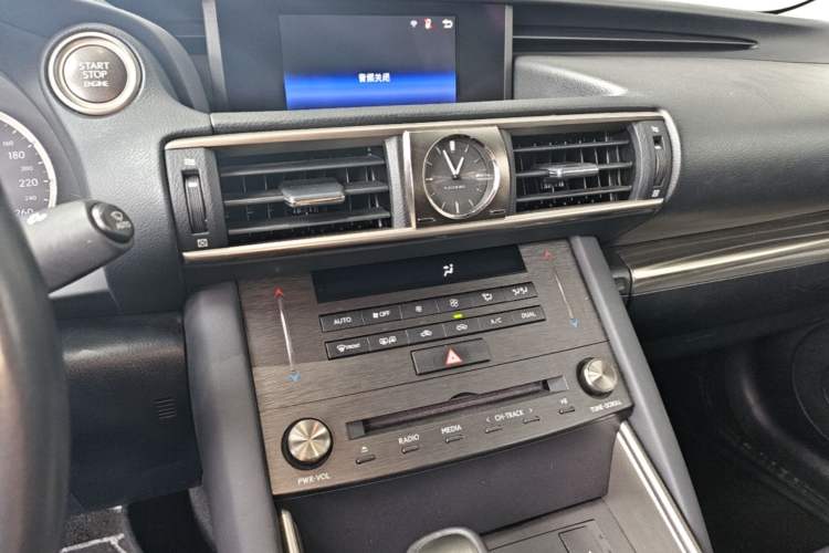 Used Lexus IS 2017 300 FENGSHANG Edition Audio And AC Panel