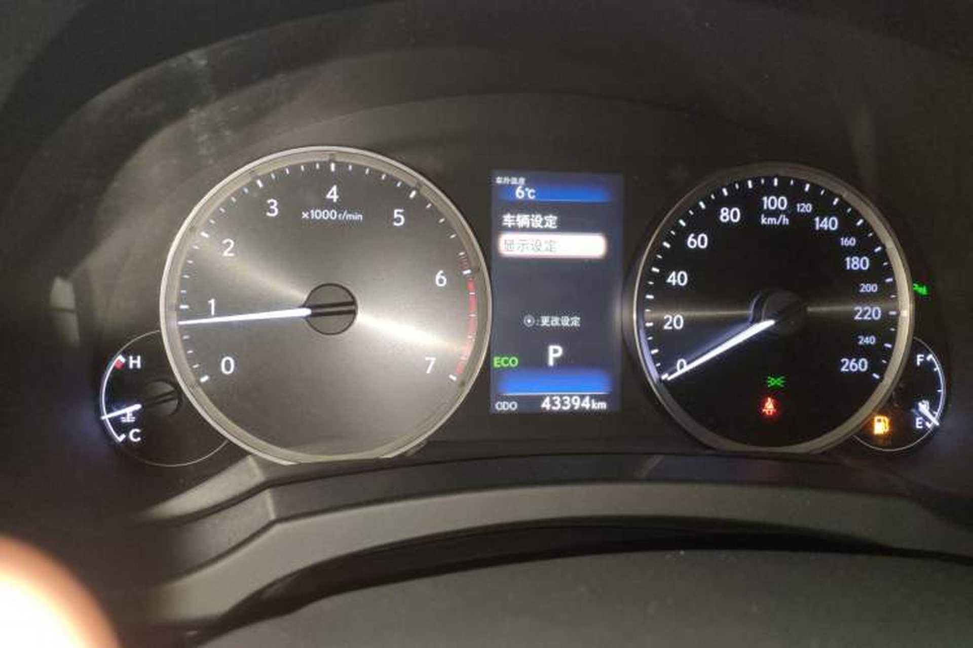 Used Lexus IS 2017 300 Leading Edition Instrument Cluster