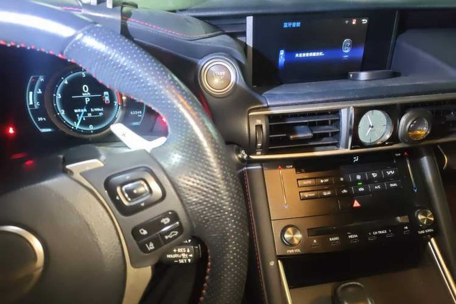Used Lexus IS 2017 300 F SPORT Edition Audio And AC Panel