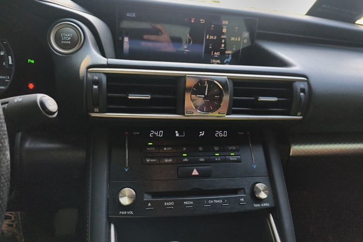 Used Lexus IS 2017 300 F SPORT Edition Audio And AC Panel