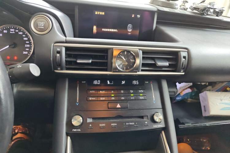 Used Lexus IS 2017 300 Leading Edition Audio And AC Panel