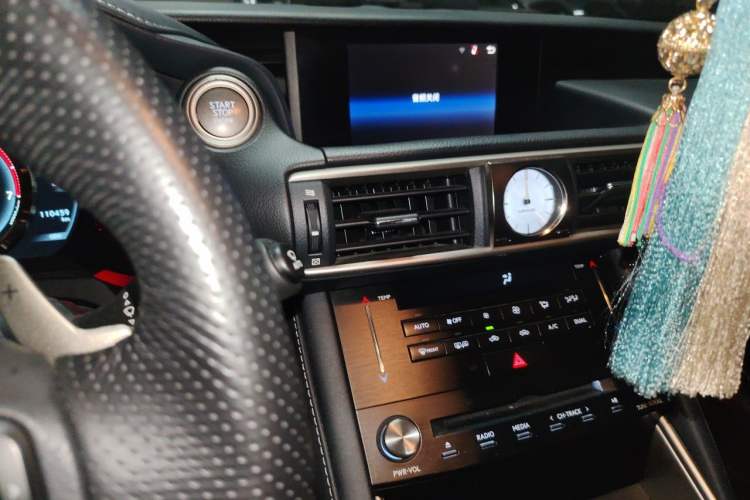 Used Lexus IS 2017 300 F SPORT Edition Audio And AC Panel