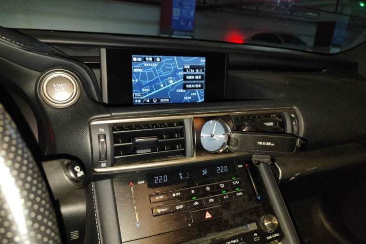 Used Lexus IS 2017 300 F SPORT Edition Audio And AC Panel