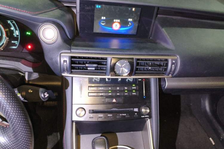 Used Lexus IS 2017 300 F SPORT Edition Audio And AC Panel