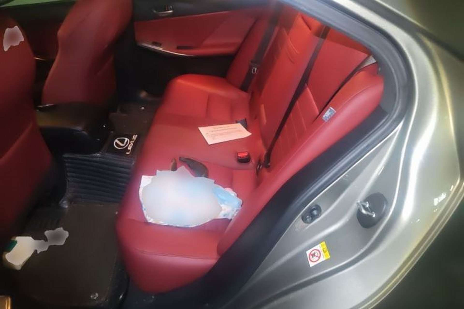 Used Lexus IS 2017 300 F SPORT Edition Left Rear Seat