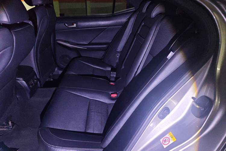 Used Lexus IS 2017 300 F SPORT Edition Left Rear Seat