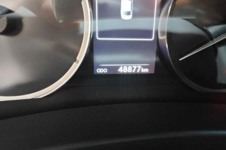 Used Lexus IS 2017 300 Leading Edition Odometer Close Up