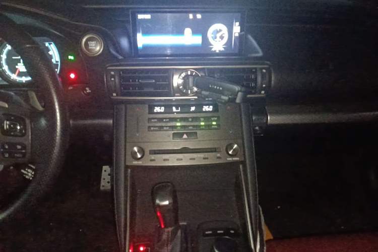 Used Lexus IS 2017 300 F SPORT Edition Audio And AC Panel